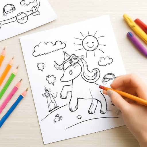 Bring Imagination to Life with Custom Coloring Pages You Can Make in Seconds