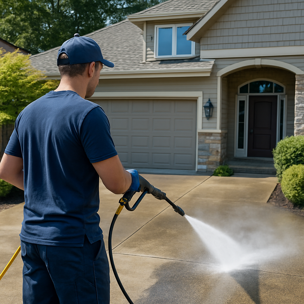 pressure washing Lake Oswego